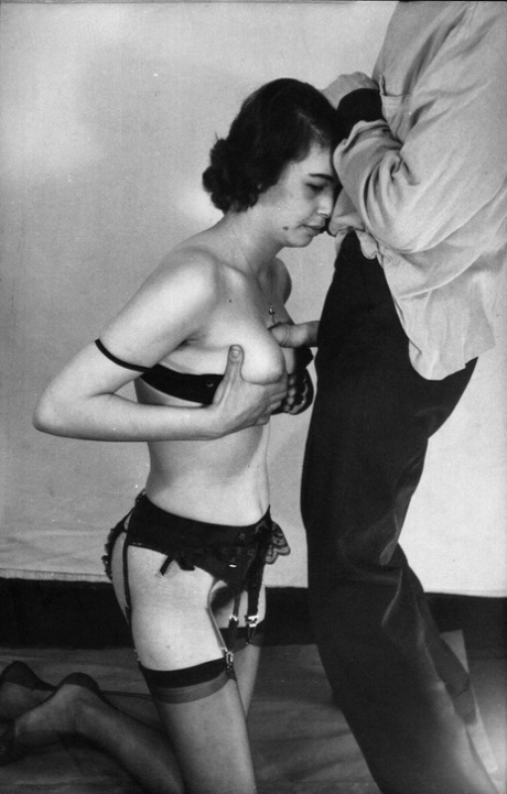 Busty hardcore vintage sluts getting their nipples sucked and pussies reamed