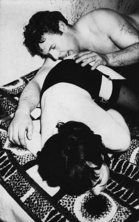 Busty hardcore vintage sluts getting their nipples sucked and pussies reamed