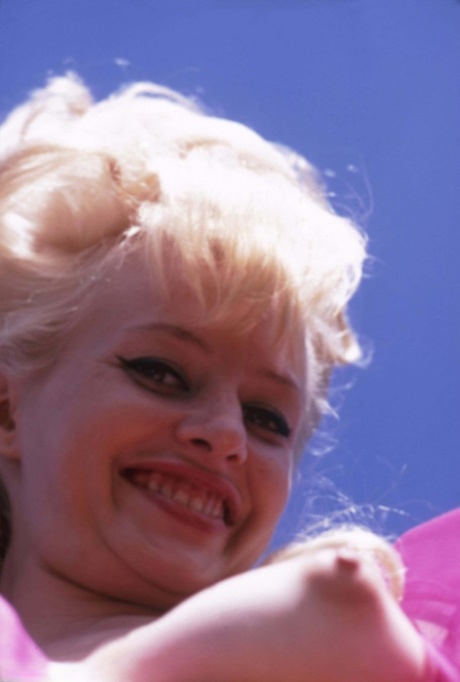 Classy dames from back in the day show off their bare boobs and natural twats