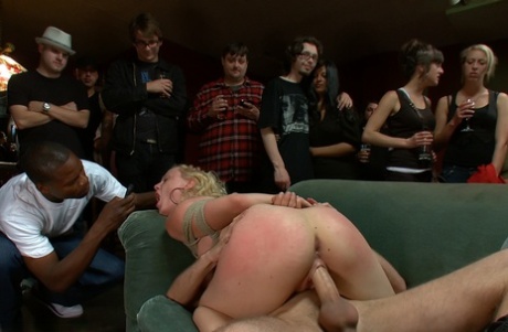 Public Disgrace featuring Clayra Beau, James Deen, Tommy Pistol Hot Pics
