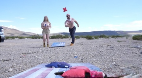 Curvy teen Kylie Shay getting fucked and creampied inside an RV